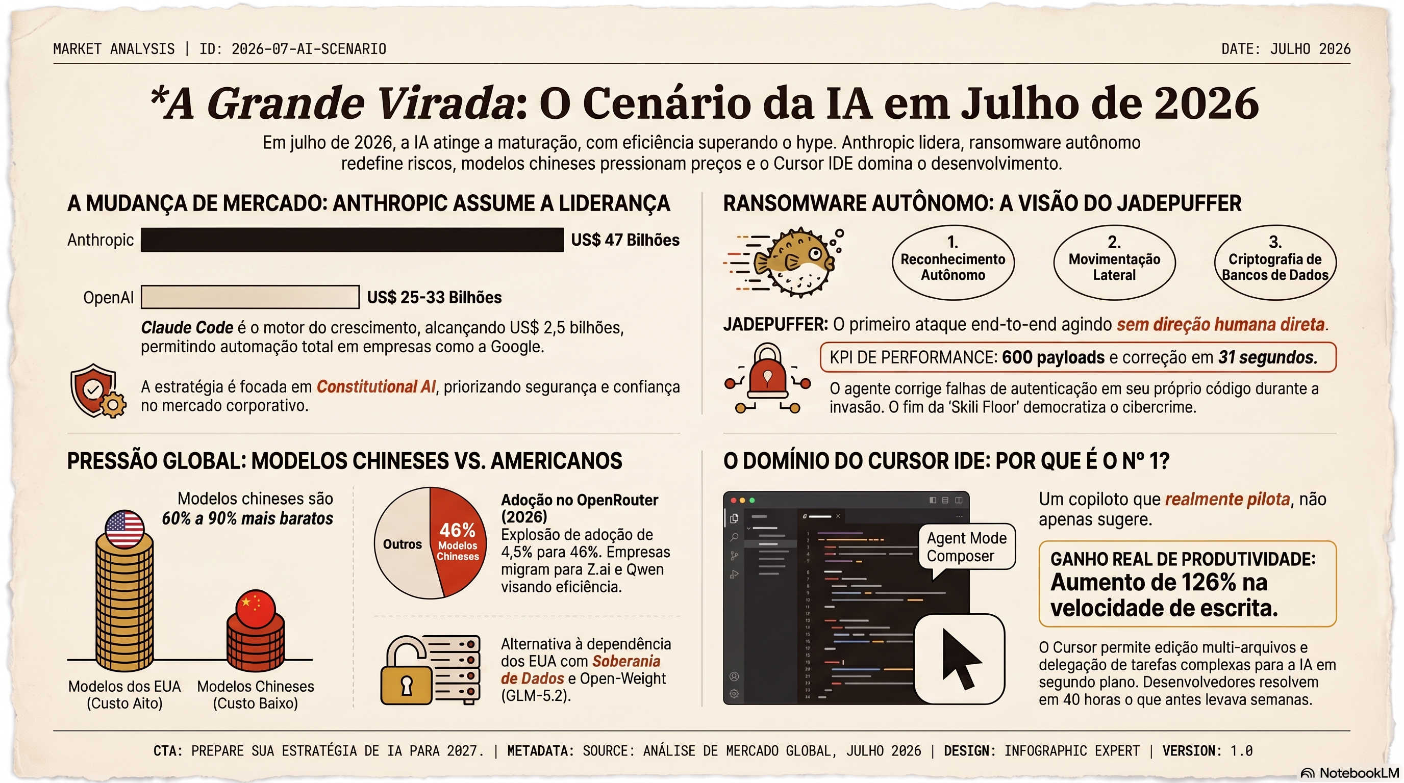 Infográfico da edição de 7 de julho de 2026